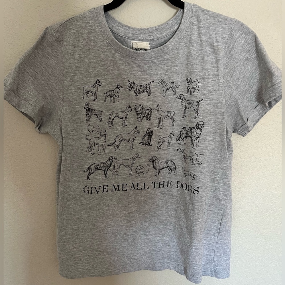 NWOT Give me All the Dogs Tee